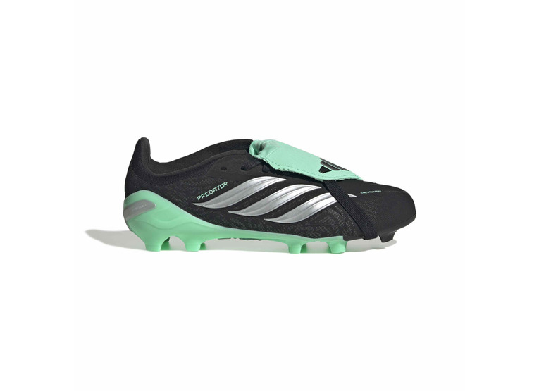 Adidas Predator Elite Fold-Over Tongue FG voetbalschoen zwart/pulse mint KIDS
