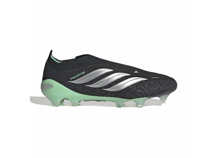 Adidas PREDATOR ELITE Laceless FG voetbalschoen zwart/pulse mint Adidas PREDATOR ELITE Laceless FG voetbalschoen zwart/pulse mint