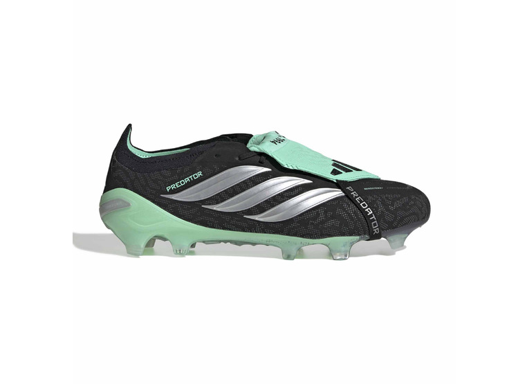 Adidas PREDATOR ELITE Fold-Over Tongue FG voetbalschoen zwart/pulse mint Adidas PREDATOR ELITE Fold-Over Tongue FG voetbalschoen zwart/pulse mint