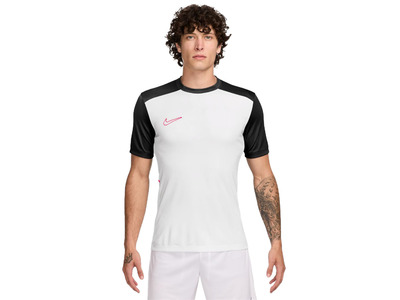Nike Academy Dri-FIT voetbalshirt wit/zwart/bright crimson heren Nike Academy Dri-FIT voetbalshirt wit/zwart/bright crimson heren