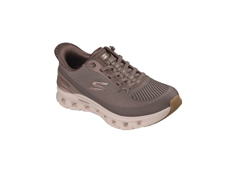 Skechers arch fit glide-step pro sneaker bruin dames
