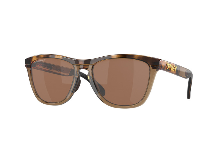 Oakley Frogskins zonnebril bruin smoke/prizm tungsten polarized