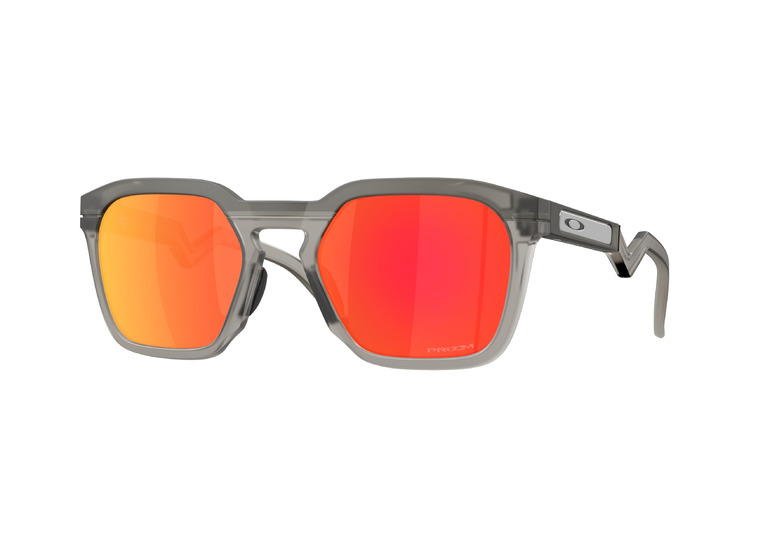 Oakley Hstn sq zonnebril matgrijs dofgrijs/prizm ruby
