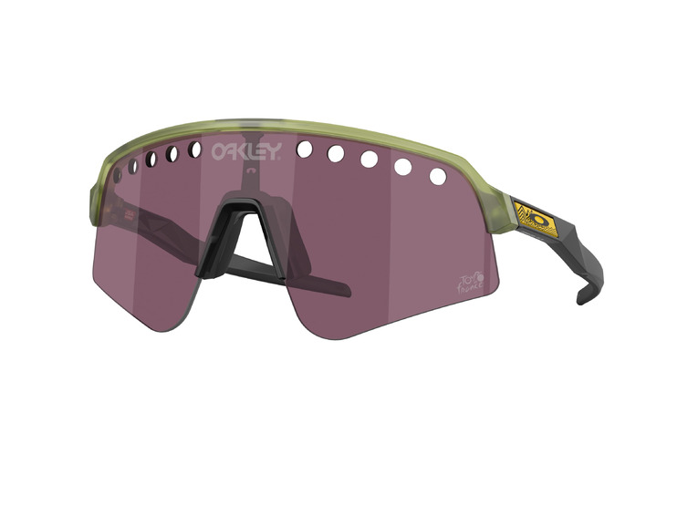 Oakley Sutro lite sweep fietsbril transparant varen/prizm road black Oakley Sutro lite sweep fietsbril transparant varen/prizm road black
