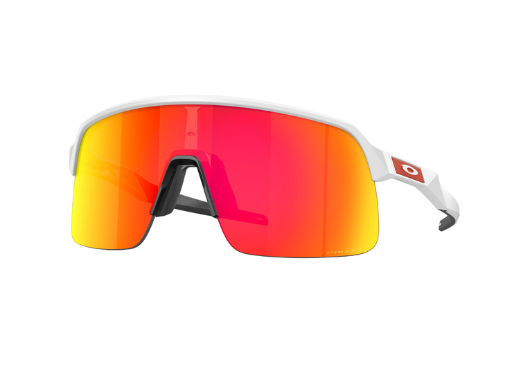 Oakley Sutro Lite fietsbril mat wit/prizm ruby Oakley Sutro Lite fietsbril mat wit/prizm ruby