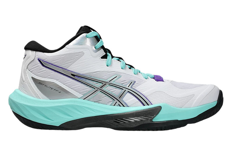 Asics Sky Elite FF MT 4 volleybalschoen wit/radiant amethyst dames