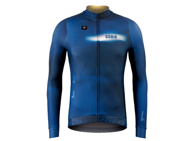 Gobik Hyder LS jersey royaalblauw heren
