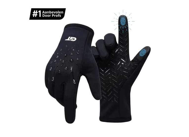 GT Field player gloves zwart