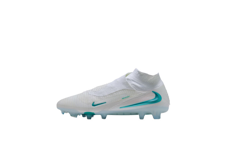 Nike Phantom 6 high elite FG voetbalschoen wit/dusty cactus Nike Phantom 6 high elite FG voetbalschoen wit/dusty cactus