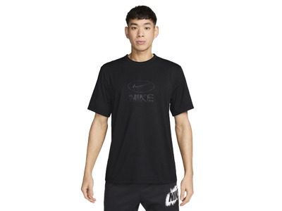 Nike Hyverse Dri-FIT T-shirt zwart heren Nike Hyverse Dri-FIT T-shirt zwart heren
