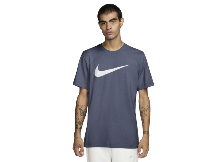 Nike Sportswear Swoosh T-shirt blauw heren
