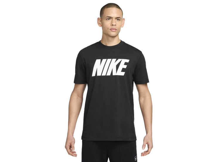 Nike Club varsity T-shirt zwart heren
