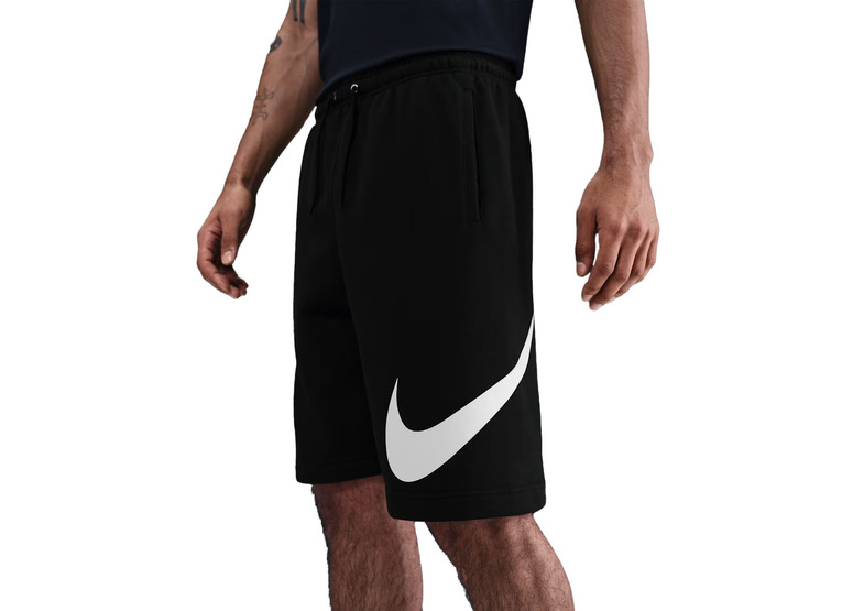 Nike Club fleece short zwart heren Nike Club fleece short zwart heren