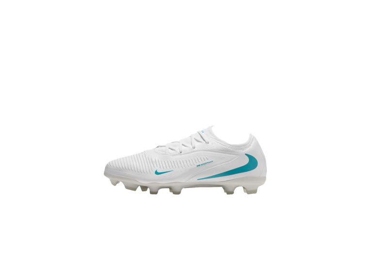 Nike Jr. Phantom 6 low pro FG/MG voetbalschoen wit/dusty cactus KIDS Nike Jr. Phantom 6 low pro FG/MG voetbalschoen wit/dusty cactus KIDS