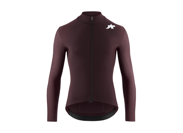 Assos Mille GT spring fall jersey S11 mulberry brown heren