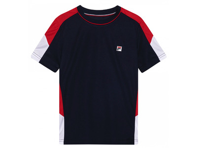 Fila Gabriel T-shirt navy/rood KIDS Fila Gabriel T-shirt navy/rood KIDS