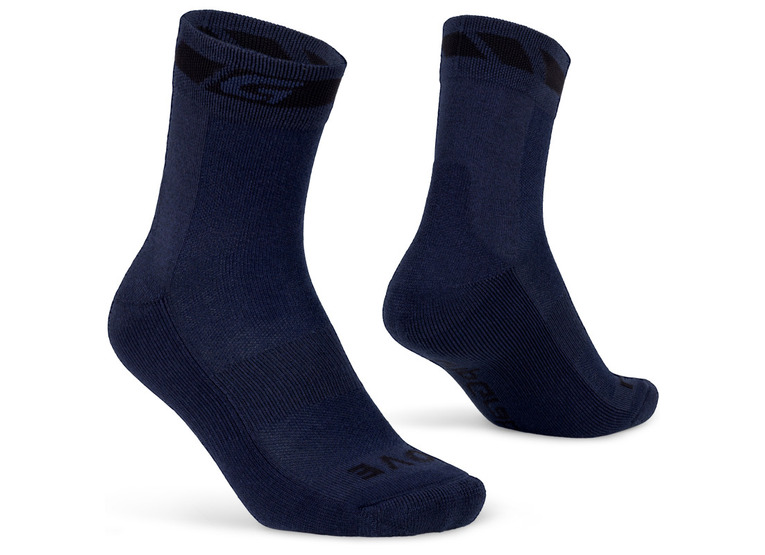 GripGrab merino winter fietssokken navy unisex GripGrab merino winter fietssokken navy unisex