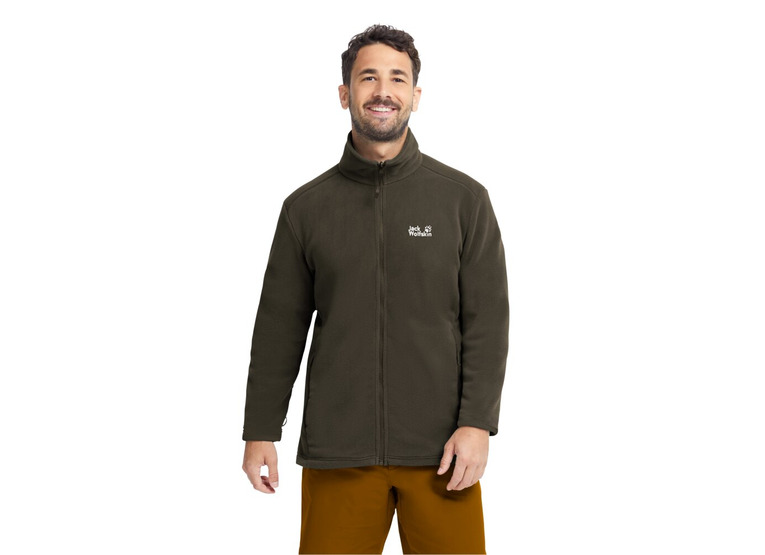 Jack Wolfskin Taunus 200 FZ fleecejack obsidian moss heren