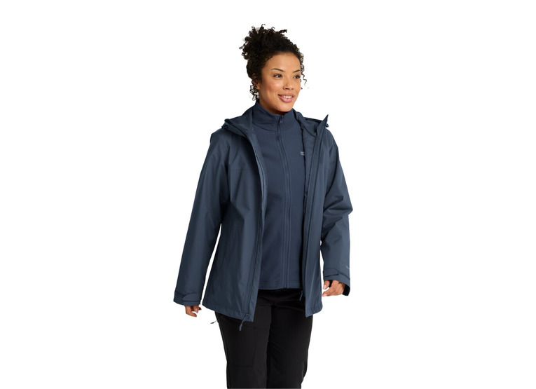 Jack Wolfskin Moonrise 2 3in1 jacket midnight sky dames