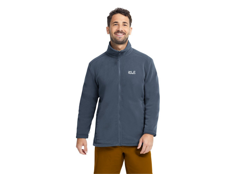 Jack Wolfskin Taunus 200 FZ fleecejack midnight sky heren Jack Wolfskin Taunus 200 FZ fleecejack midnight sky heren