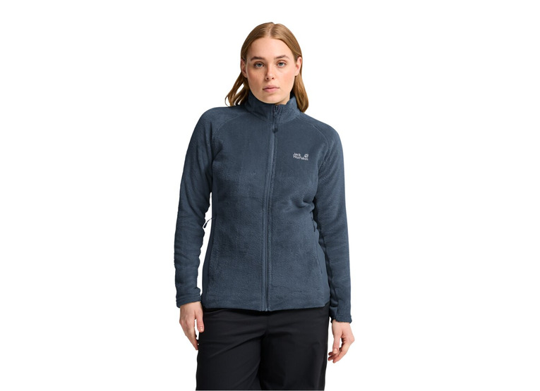 Jack Wolfskin Rotwand FZ fleecejack midnight sky dames