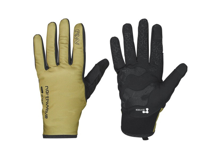 Northwave Fast pro gel winter fietshandschoen kaki