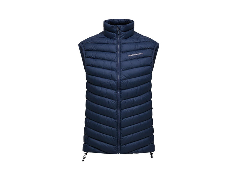 Peak Performance frost down vest bleu shadow heren