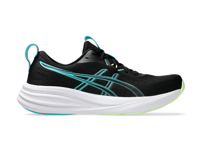 Asics Gel-Pulse 17 loopschoen zwart/energy aqua heren Asics Gel-Pulse 17 loopschoen zwart/energy aqua heren