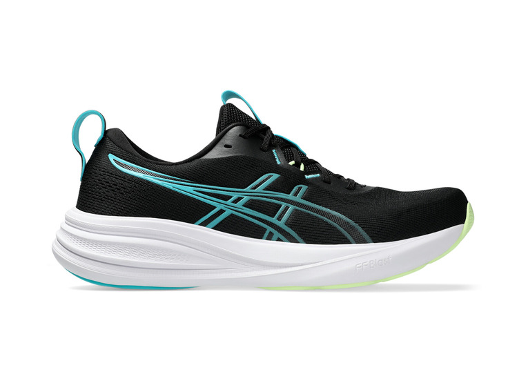 Asics Gel-Pulse 17 loopschoen zwart/energy aqua heren
