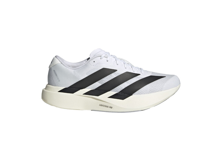 Adidas Adizero EVO SL loopschoen wit/zwart heren Adidas Adizero EVO SL loopschoen wit/zwart heren