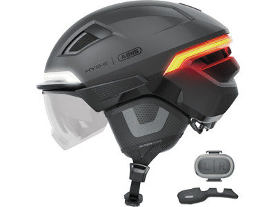 Abus HYP-E BL.ACE L fietshelm volcano titan Abus HYP-E BL.ACE L fietshelm volcano titan