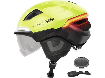 Abus HYP-E BL.ACE M fietshelm signal yellow Abus HYP-E BL.ACE M fietshelm signal yellow