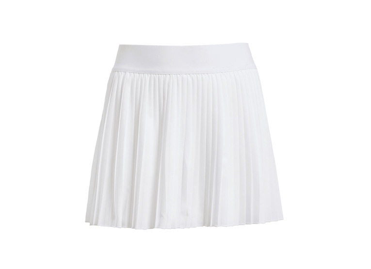 Adidas club pleated tennisrok wit meisjes