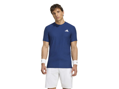 Adidas Climacool+ airchill freelift T-shirt blauw heren Adidas Climacool+ airchill freelift T-shirt blauw heren