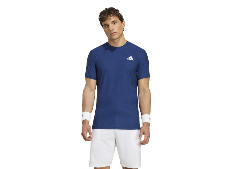Adidas Climacool+ airchill freelift T-shirt blauw heren Adidas Climacool+ airchill freelift T-shirt blauw heren