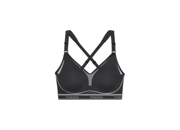Triumph Triaction cardio breeze sportbeha zwart dames