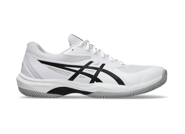 Asics Game FF Clay/OC tennisschoen wit/zwart heren