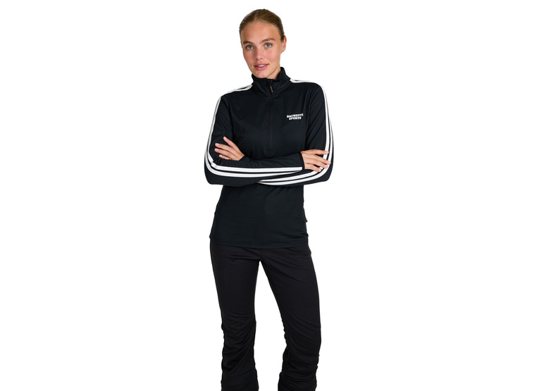 Brunotti Rodia snow fleece zwart dames