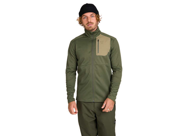 Brunotti Amatti snow fleece deep green heren
