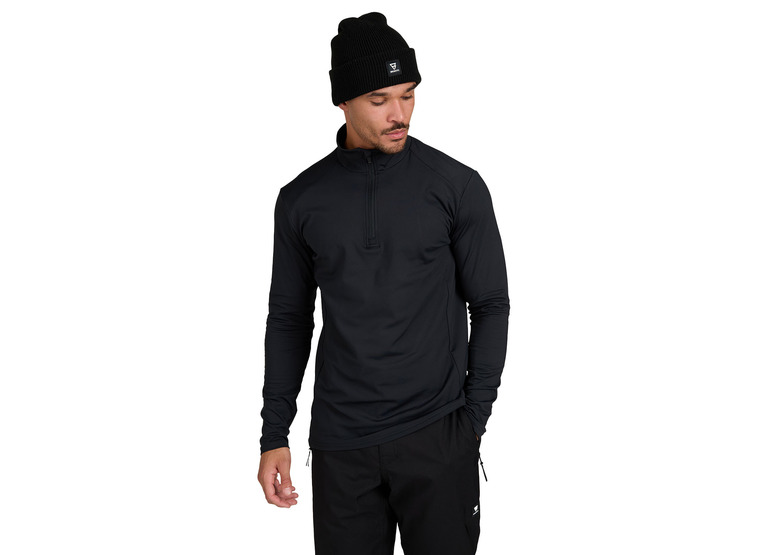 Brunotti Mano snow fleece zwart heren