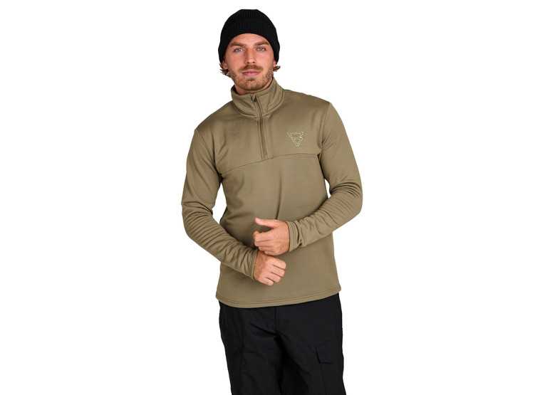 Brunotti Daronst fleece dusky green heren