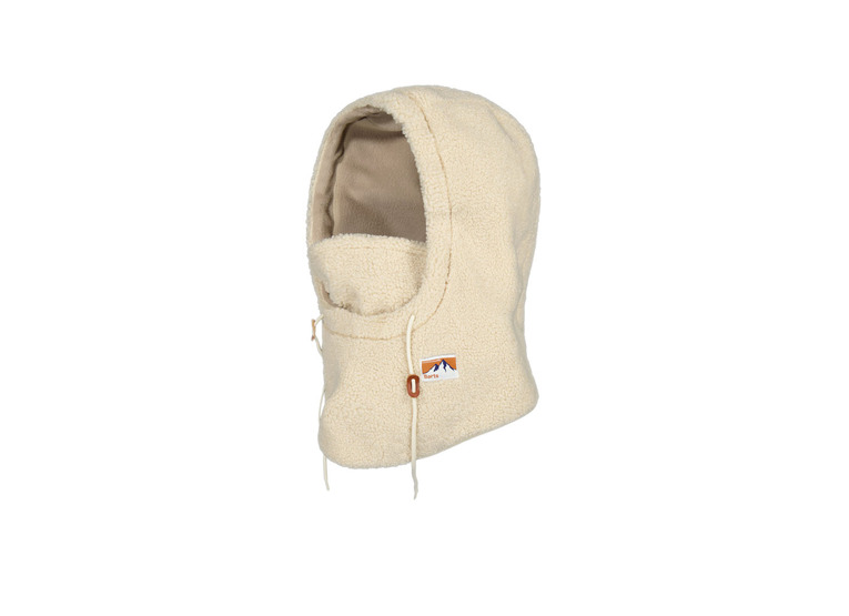 Barts Isafjord teddy fleece capuchon wheat heren