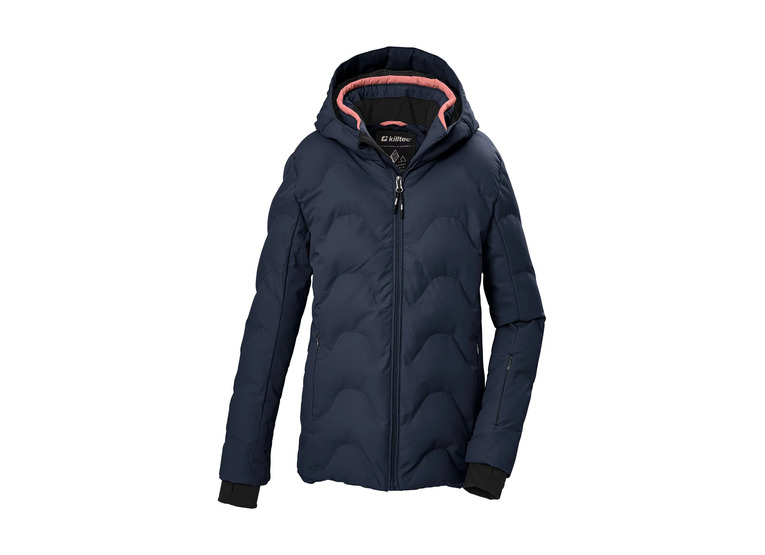 Killtec quilted skijas donkernavy meisjes