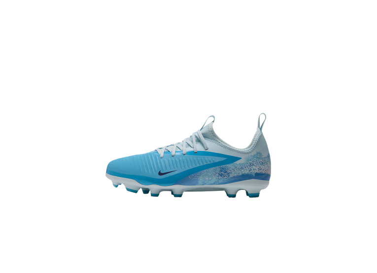 Nike Jr. Phantom 6 low academy EH FG/MG voetbalschoen baltic blue KIDS