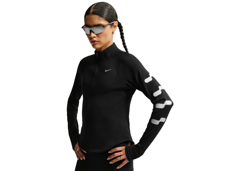 Nike Tempo Flash Dri-FIT hardlooptop zwart dames