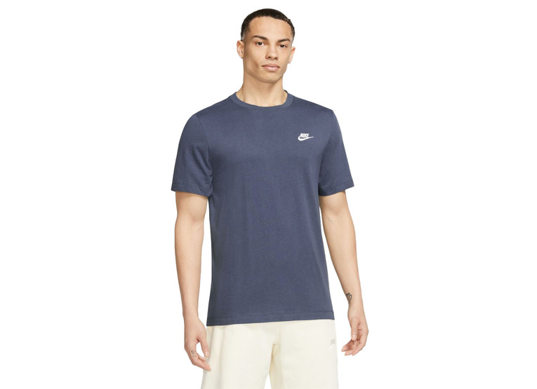 Nike Sportswear Club T-shirt diffused blue heren