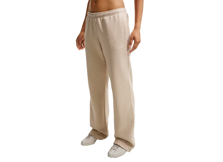 Nike Studio Fleece medium weight joggingbroek cream dames Nike Studio Fleece medium weight joggingbroek cream dames