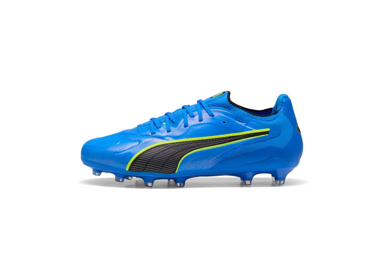 Puma King 20 ultimate FG/AG voetbalschoen ultra blue/lime squeeze Puma King 20 ultimate FG/AG voetbalschoen ultra blue/lime squeeze