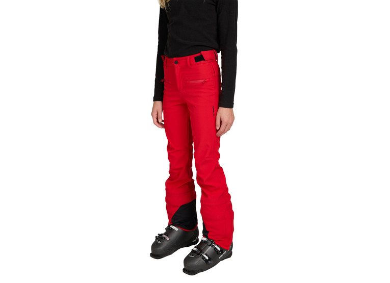 Brunotti Coldlaky softshell skibroek rood meisjes Brunotti Coldlaky softshell skibroek rood meisjes