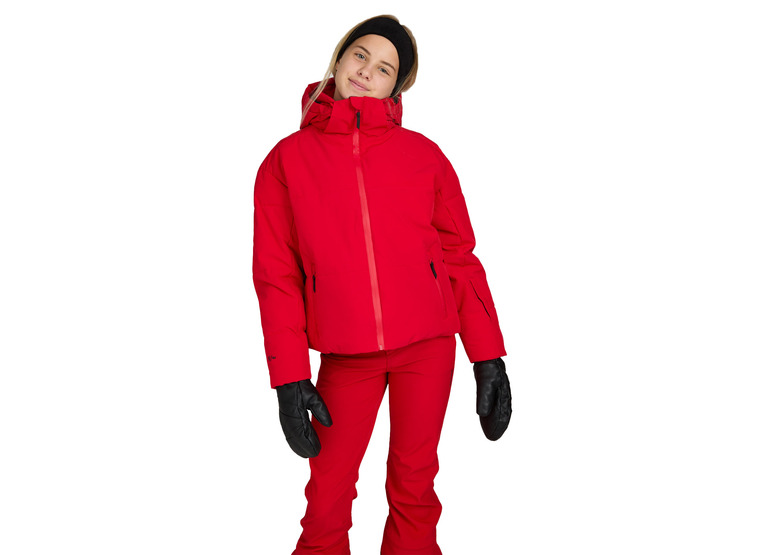 Brunotti Fiasky skijas true red meisjes Brunotti Fiasky skijas true red meisjes